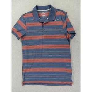 Nike Dri Fit TENNIS Striped S/S Polo Shirt